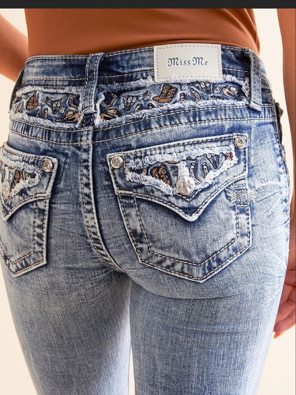 Miss Me Boot-cut Jeans-BLING!-29